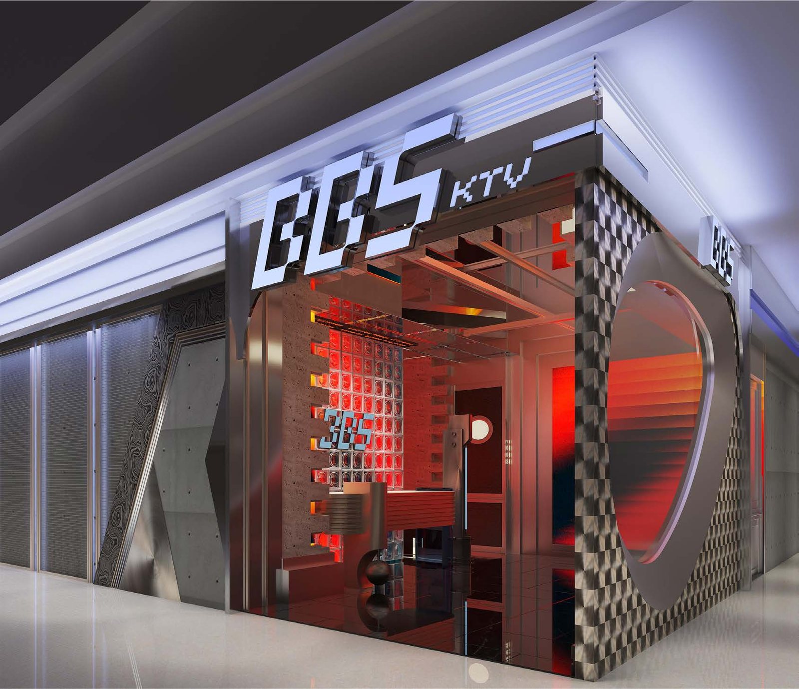 BBS KTV|新潮KTV娱乐场域空间设计细节
